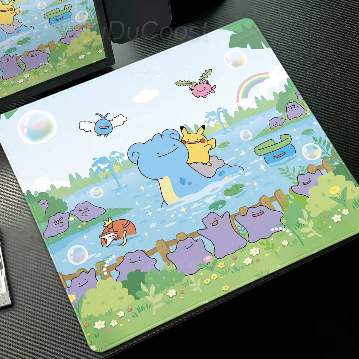 Laptop Accessories Productivity - Anime Pokémon Ditto Mouse Pad Laptop