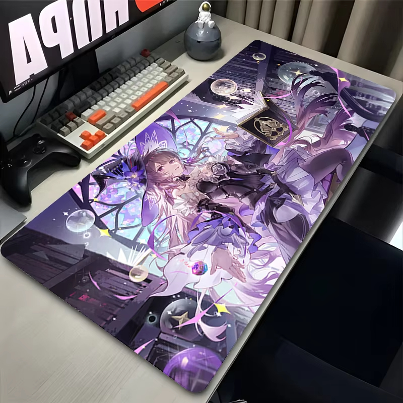 Laptop Accessories Table - Mouse Pad Kawaii Magic Anime Girl