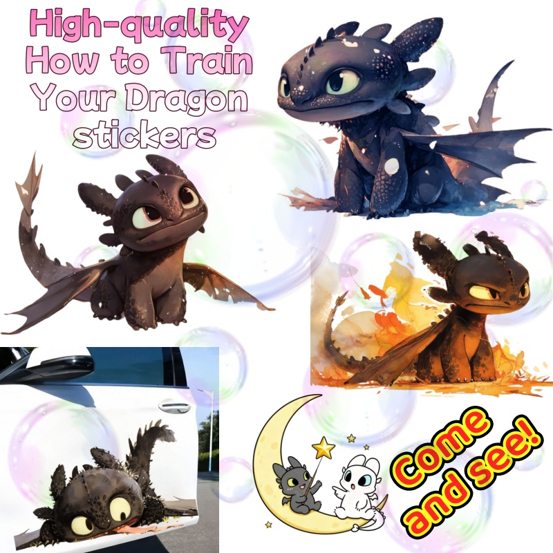 Laptop Editing Accessories - Dragon tamer expert, cute and toothless,