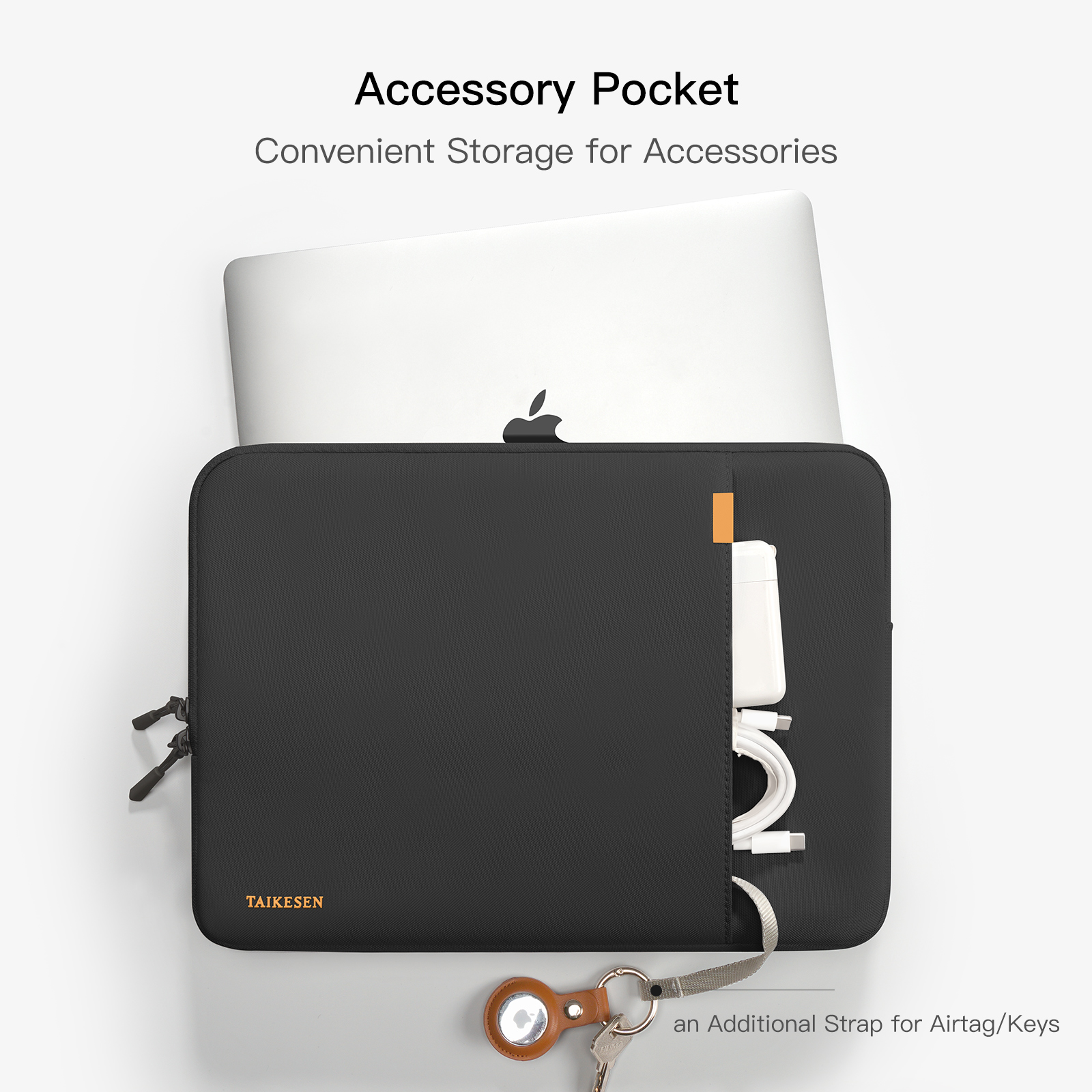 Laptop Accessories Organizer Bag - Laptop Sleeve Cases Bag 13 14