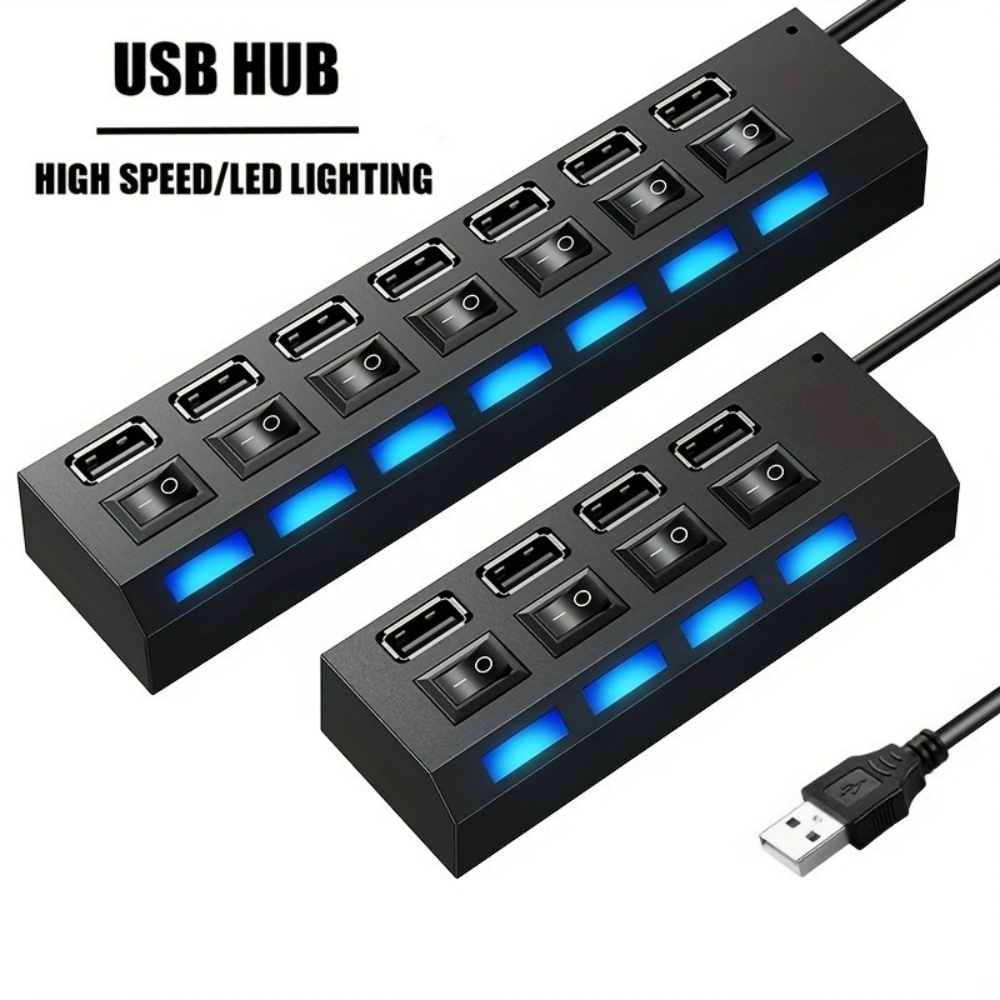 USB 3.0 Hub 4 7 Port Multi USB - đánh giá và giá Laptop Accessories Usb