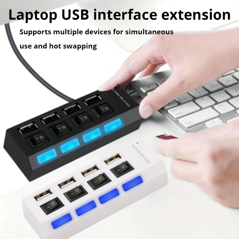 USB 3.0 Hub 4 7 Port Multi USB - đánh giá và giá Laptop Accessories Usb