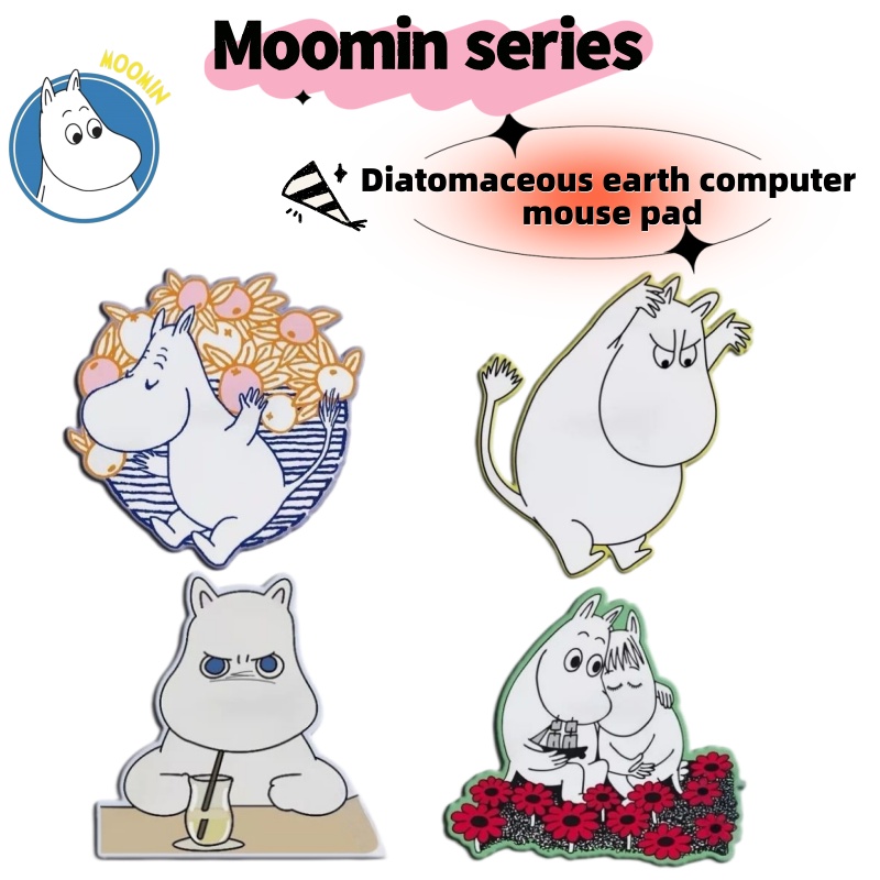 Cute Hippo Moomin Cartoon Diat - đánh giá và giá Laptop Editing Accessories