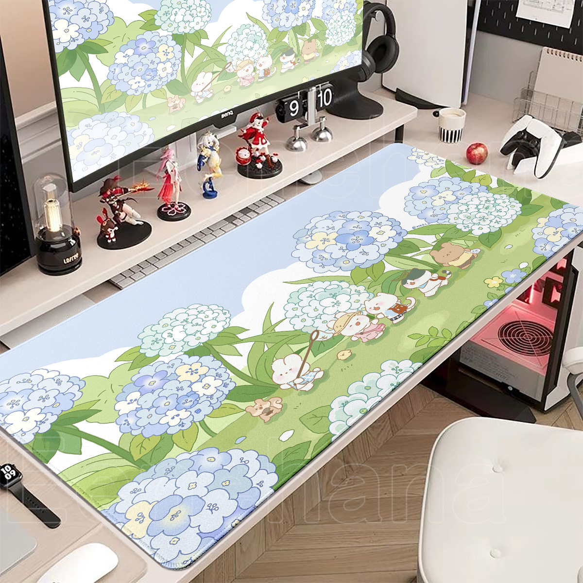 Spring Cute Rabbit Mouse Pad L - đánh giá và giá Laptop Accessories Pink