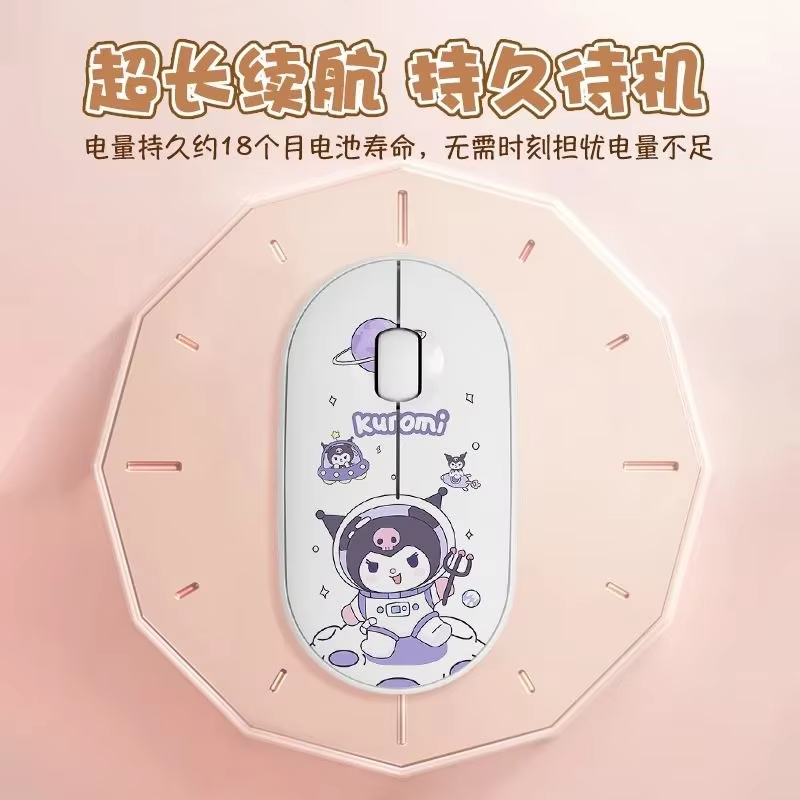 Y2K Sanrio Kuromi Wireless Mou - đánh giá và giá Laptop Editing Accessories