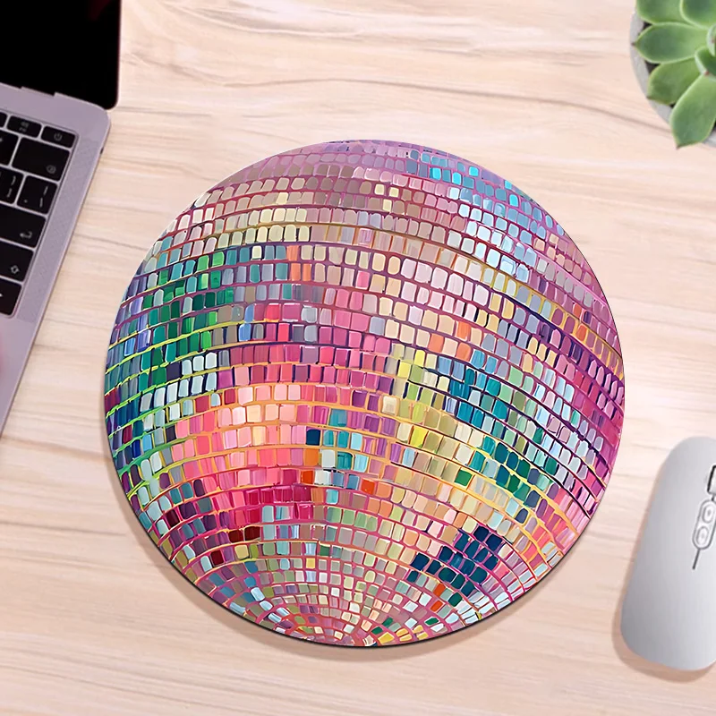 Rubber Round Pink Disco Ball M - đánh giá và giá Laptop Accessories Productivity