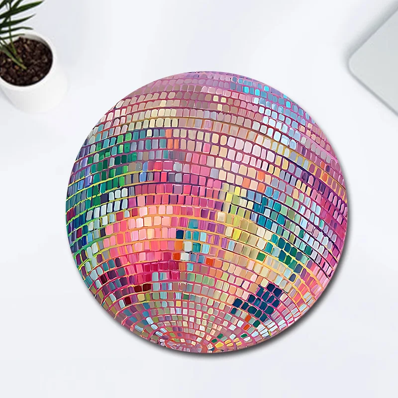 Rubber Round Pink Disco Ball M - đánh giá và giá Laptop Accessories Productivity