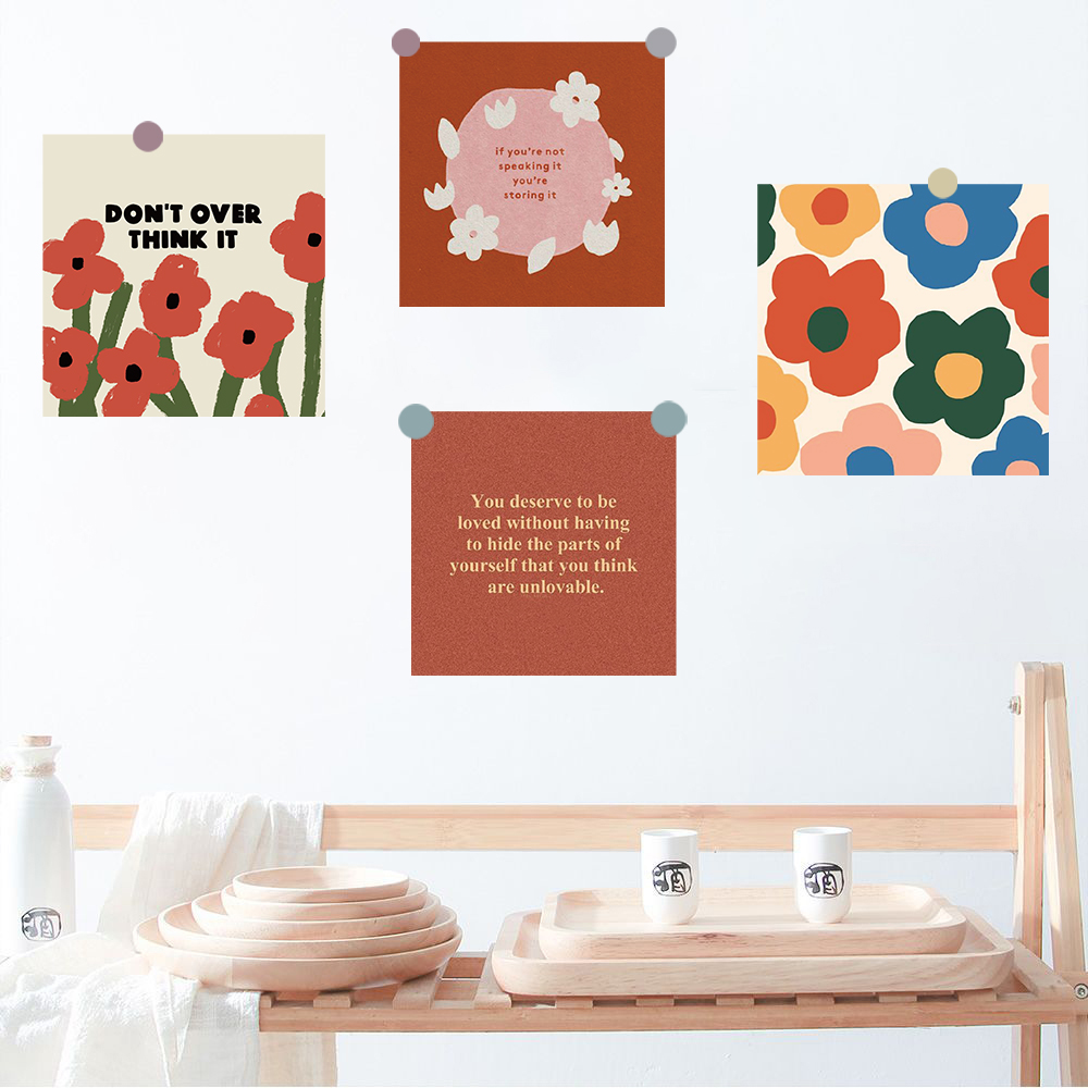 15PCS Cartoon Colorful Flowers - đánh giá và giá Laptop Accessories Aesthetic