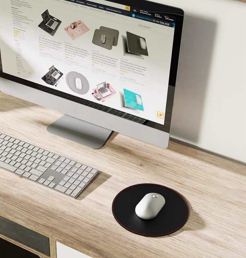 New Hot PU Mouse Pad 22cm Anti - đánh giá và giá Laptop Accessories World