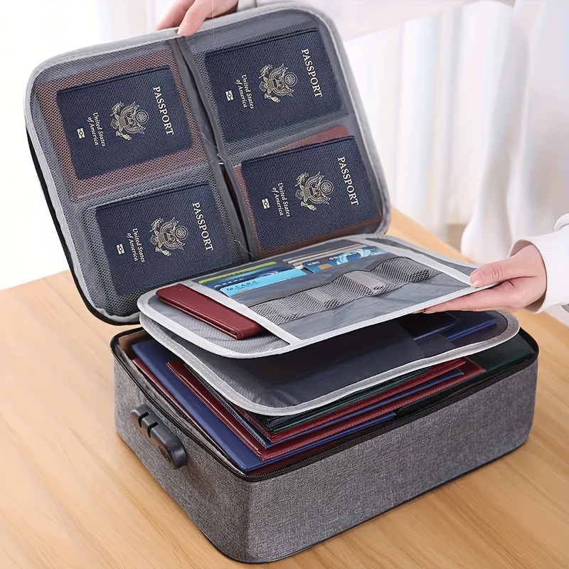 Lockable File Storage Bag,3-La - đánh giá và giá Laptop Accessories Organizer Bag