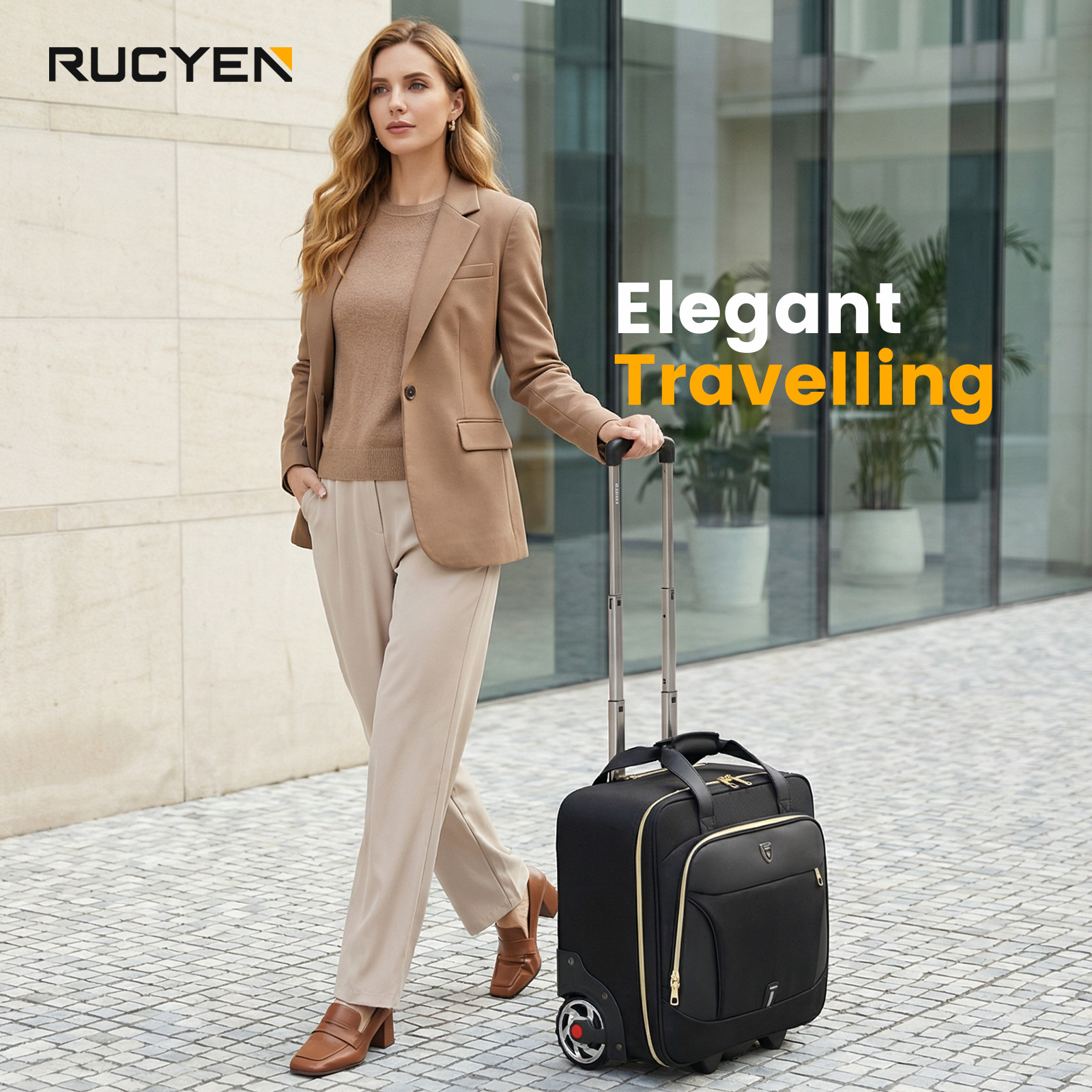 18 Inch Rolling Briefcase Larg - đánh giá và giá Laptop Accessories Organizer Bag