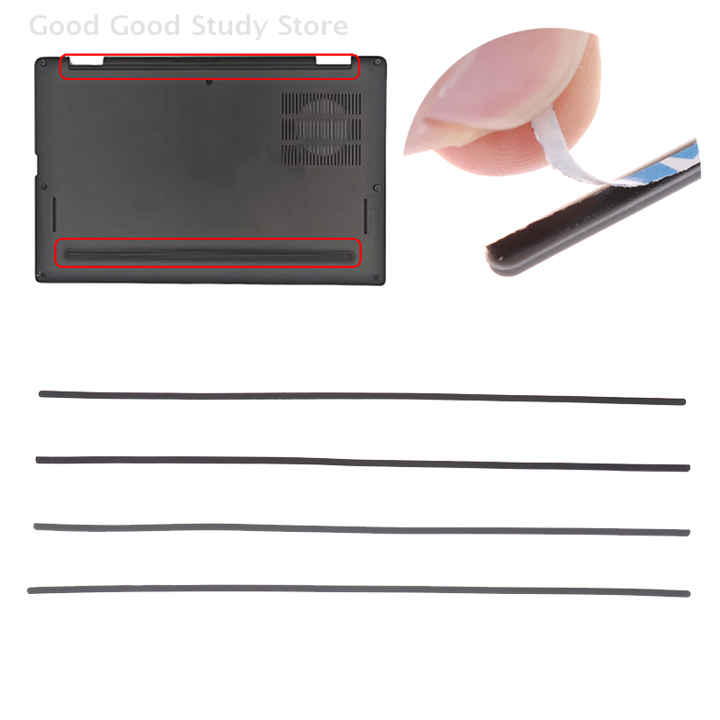 1/2Pcs Laptop Rubber Strips Co - đánh giá và giá Laptop Accessories Women