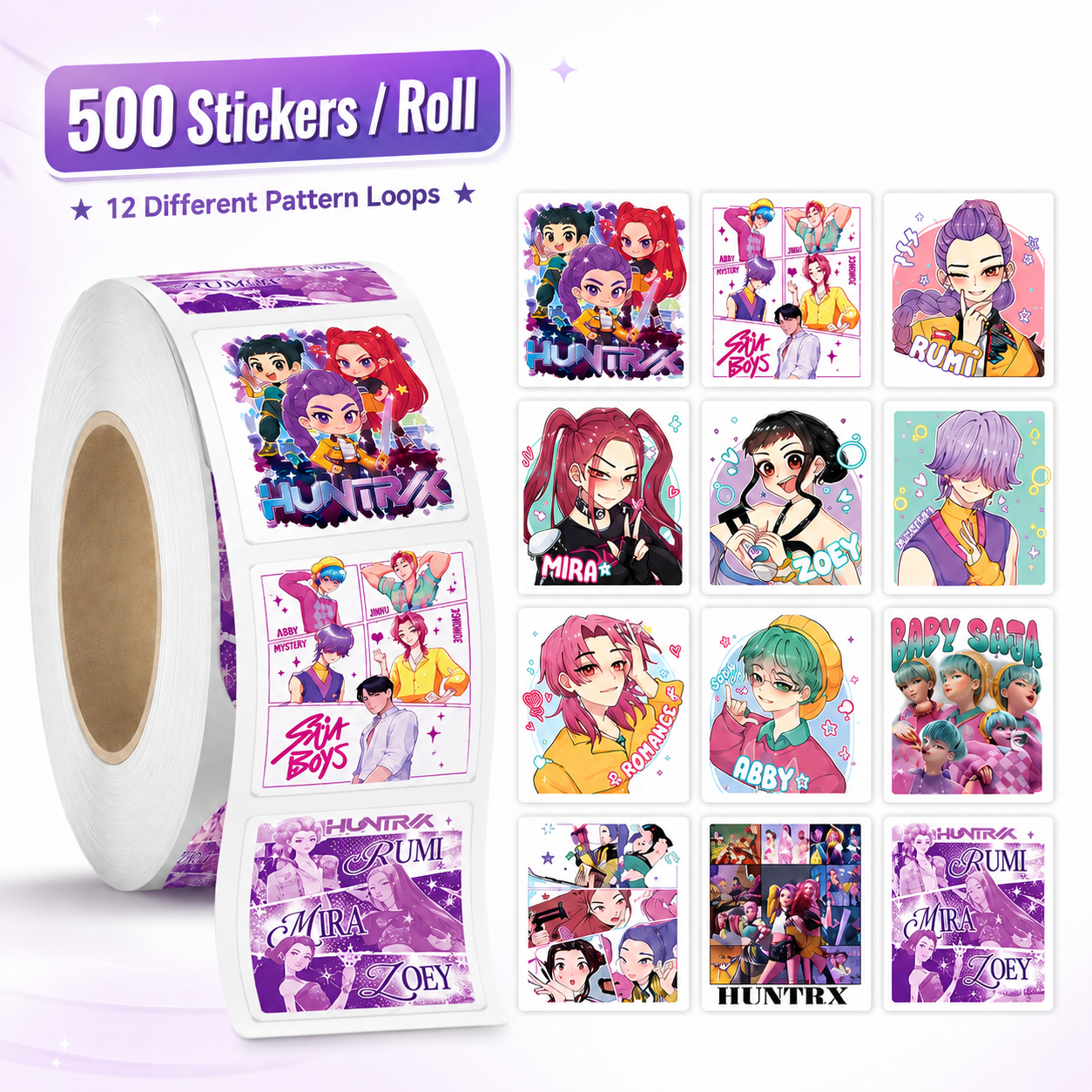 500pcs Stickers Waterproof DIY - đánh giá và giá Laptop Accessories Aesthetic