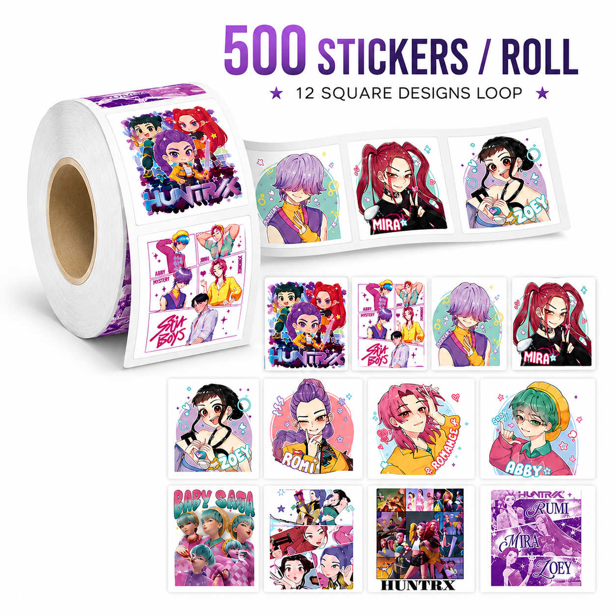 500pcs Stickers Waterproof DIY - đánh giá và giá Laptop Accessories Aesthetic