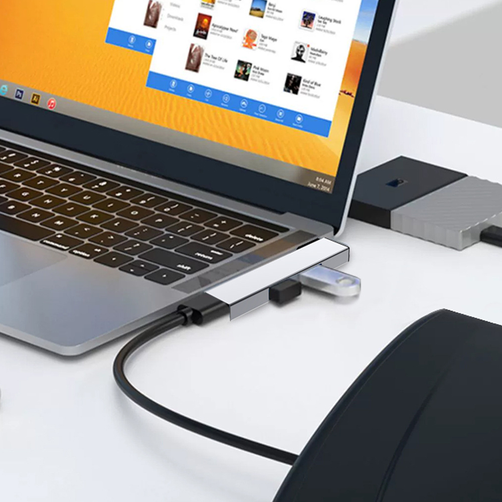 3 In 1 USB Docking Station OTG - đánh giá và giá Laptop Accessories Usb