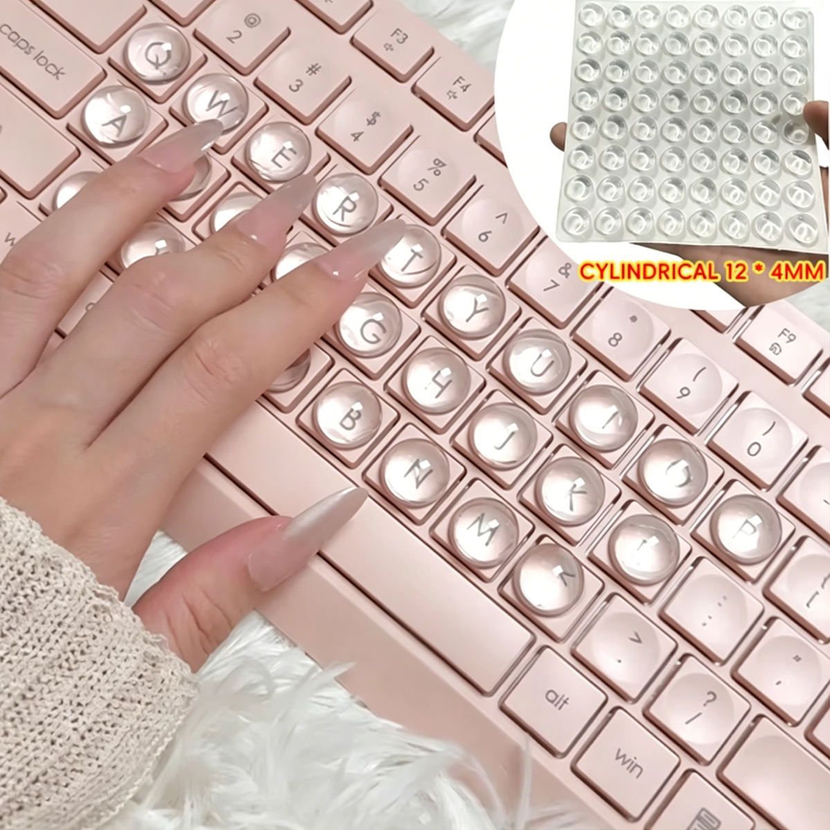 Nail Art Keyboard Key Caps for - đánh giá và giá Keyboard Cover Silicone