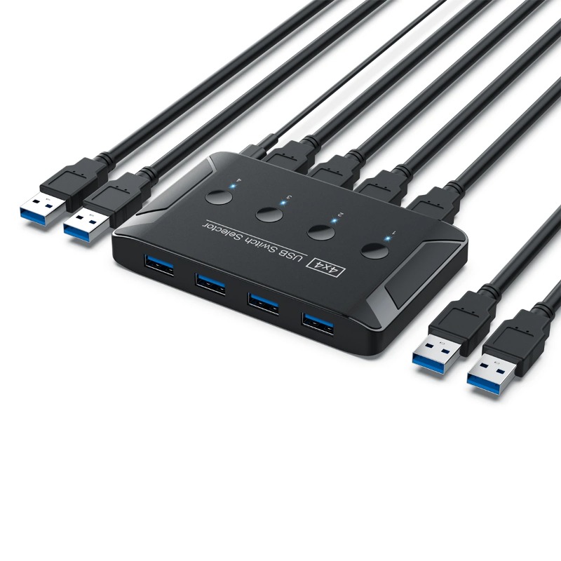 4 In 4 Out KVM USB3.0 Switch S - đánh giá và giá Laptop Accessories Women