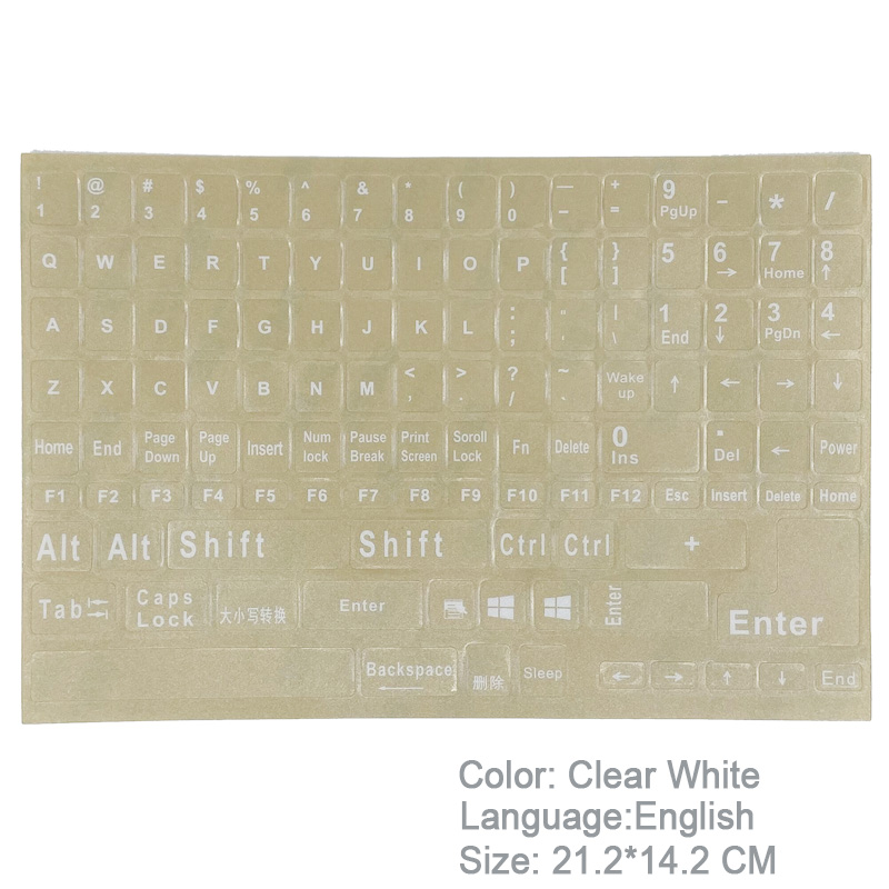 SR English Full 120 Keys Matte - đánh giá và giá Laptop Accessories Productivity
