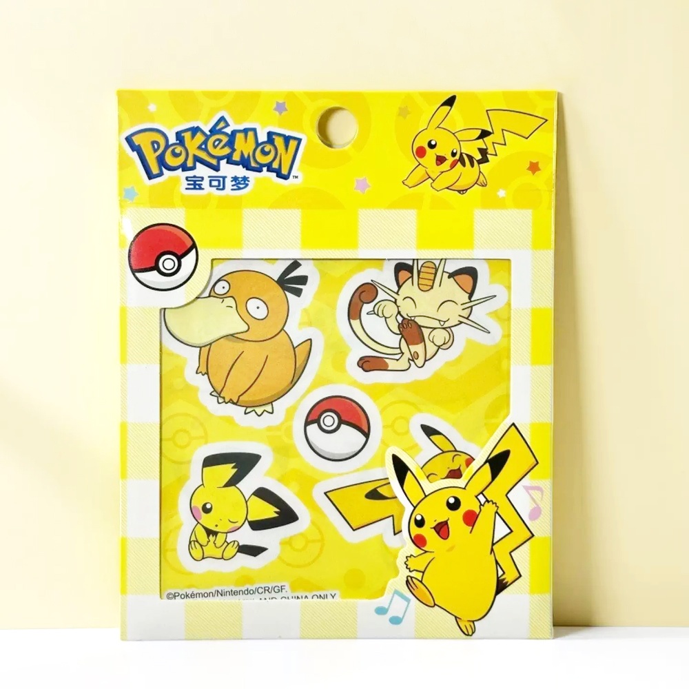 10Pcs Genuine Pikachu Stickers - đánh giá và giá Laptop Editing Accessories
