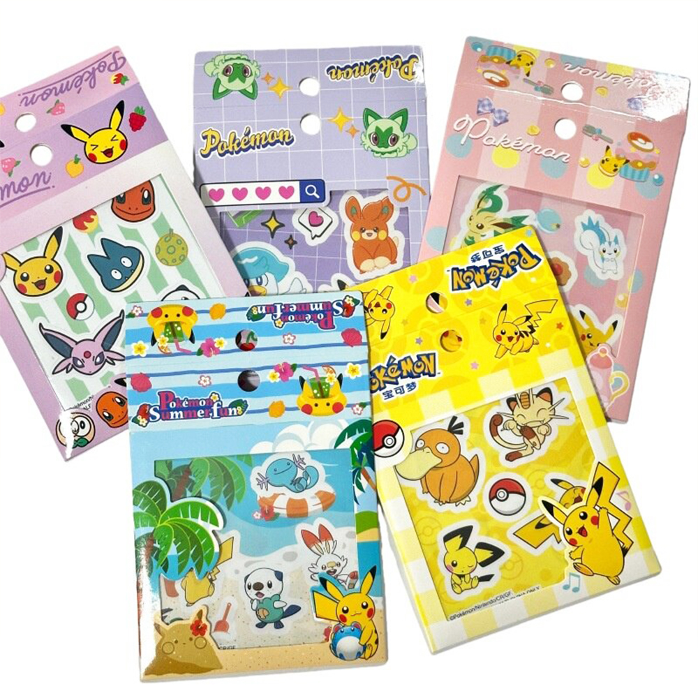 10Pcs Genuine Pikachu Stickers - đánh giá và giá Laptop Editing Accessories
