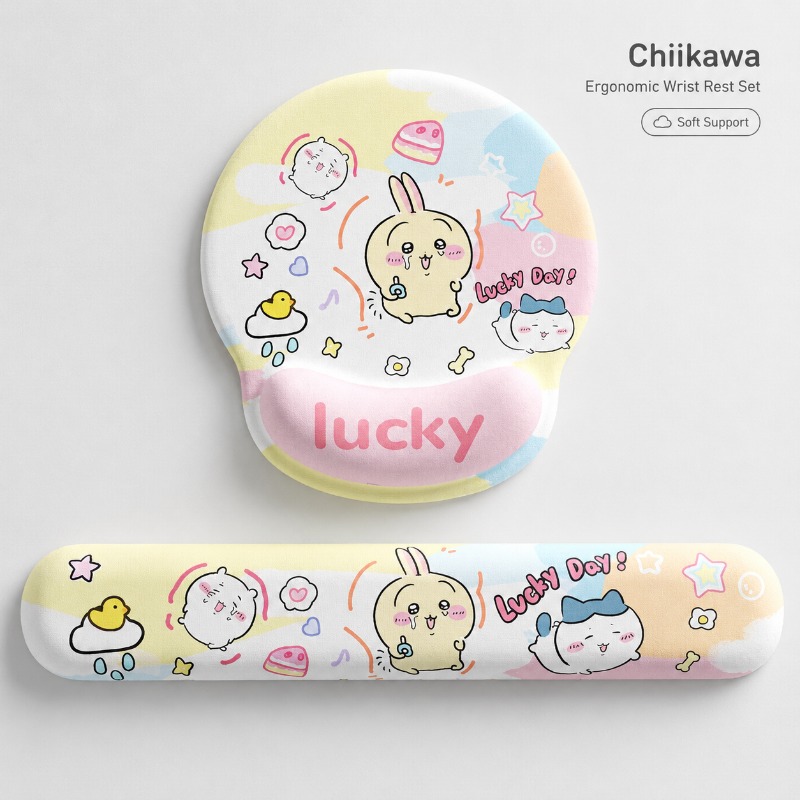 Cute Chiikawa Ergonomic Mouse  - đánh giá và giá Laptop Editing Accessories