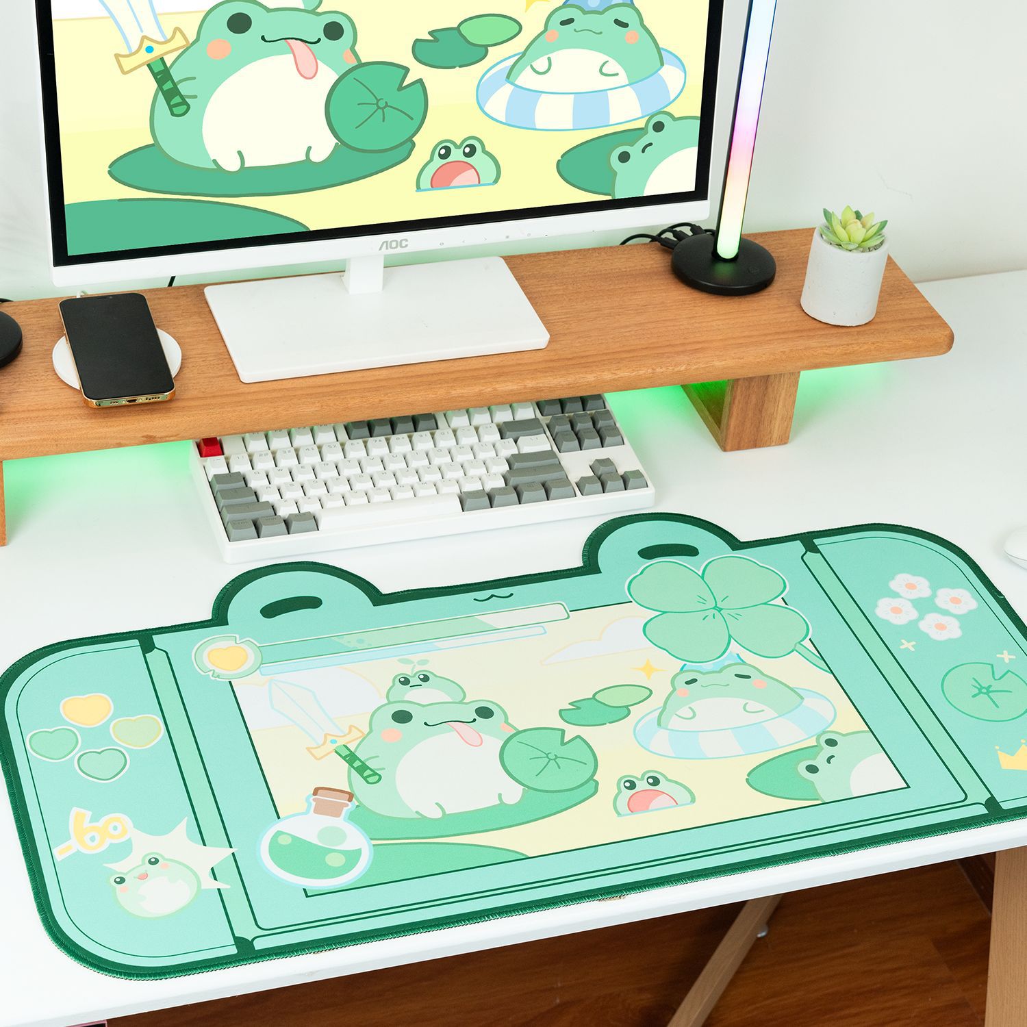 Extra Large Kawaii Gaming Mous - đánh giá và giá Laptop Accessories Pink