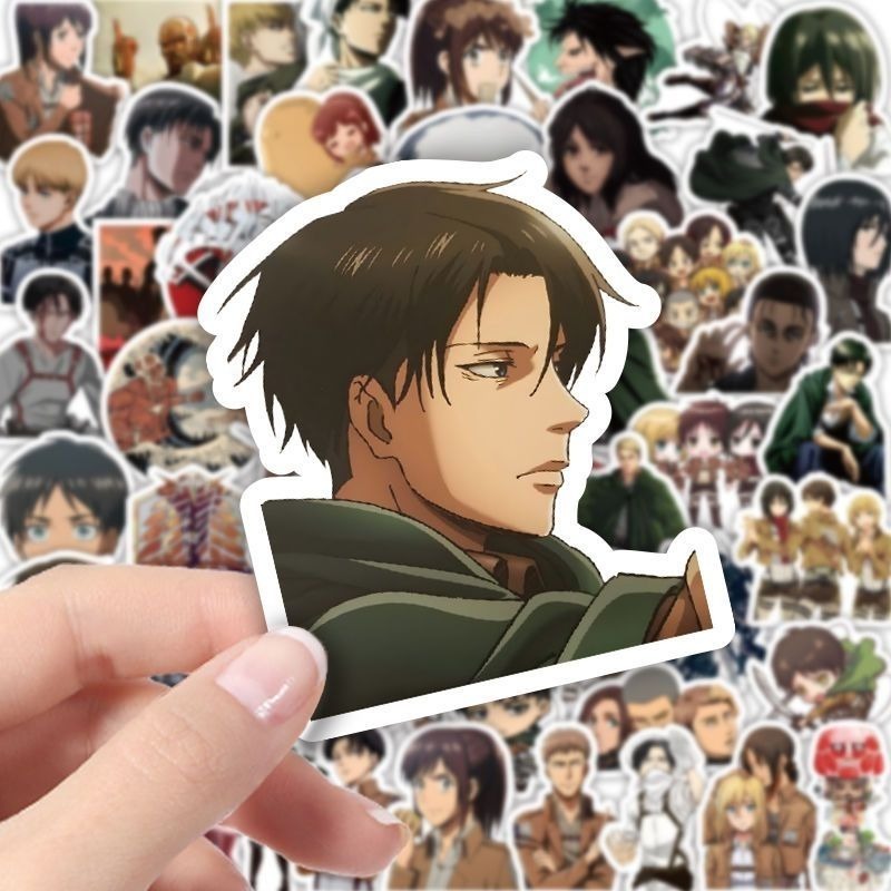 60Pcs Attack on Titan Anime St - đánh giá và giá Laptop Accessories Aesthetic