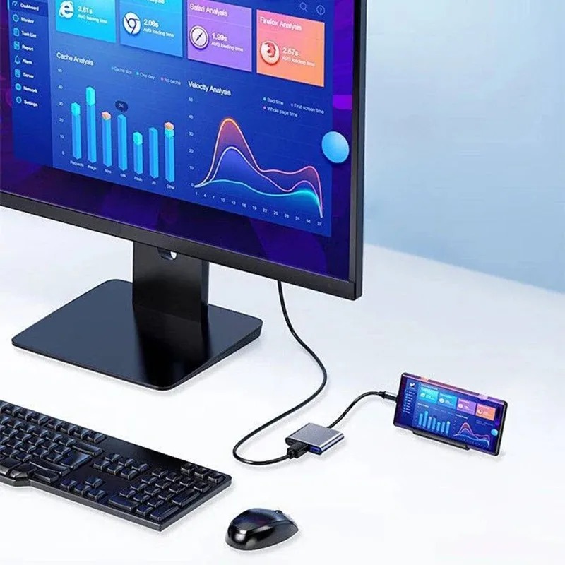 USB C HUB 3in1 Type C 3.0 to H - đánh giá và giá Usb C Docking Hub
