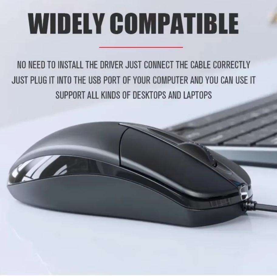 USB Optical Wired Mouse Laptop - đánh giá và giá Laptop Accessories Productivity