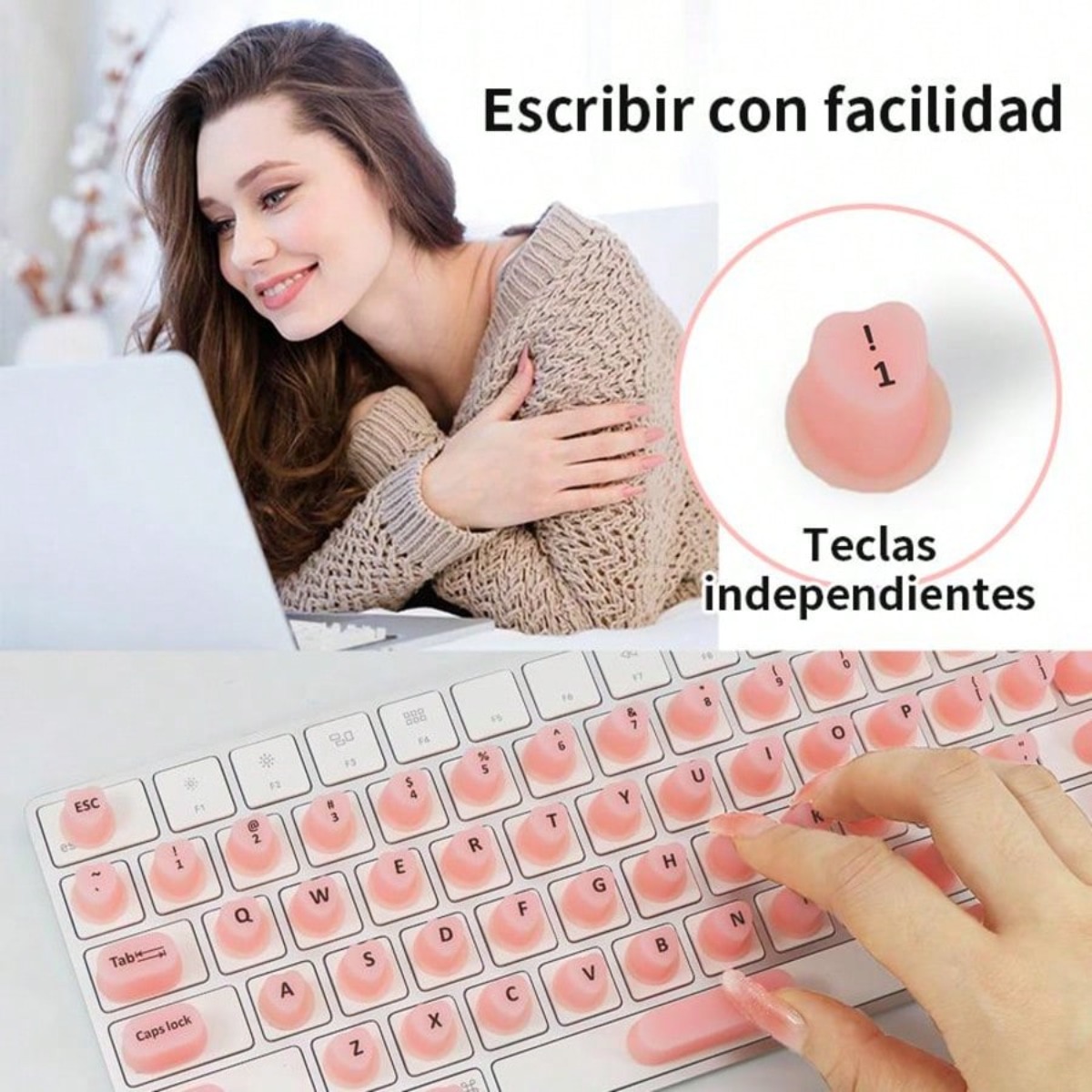 Reusable Long Nails Keyboard B - đánh giá và giá Keyboard Cover Silicone