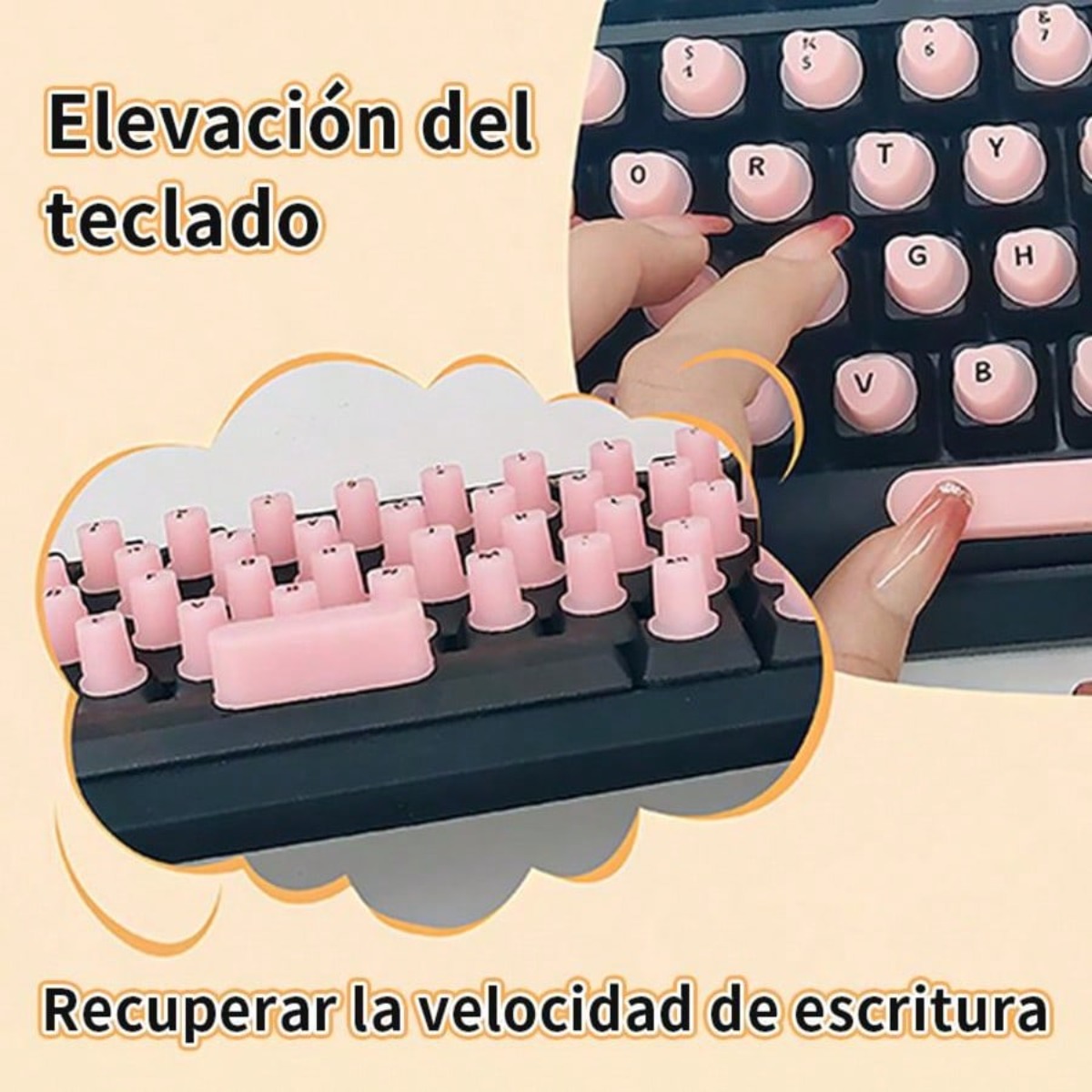 Reusable Long Nails Keyboard B - đánh giá và giá Keyboard Cover Silicone