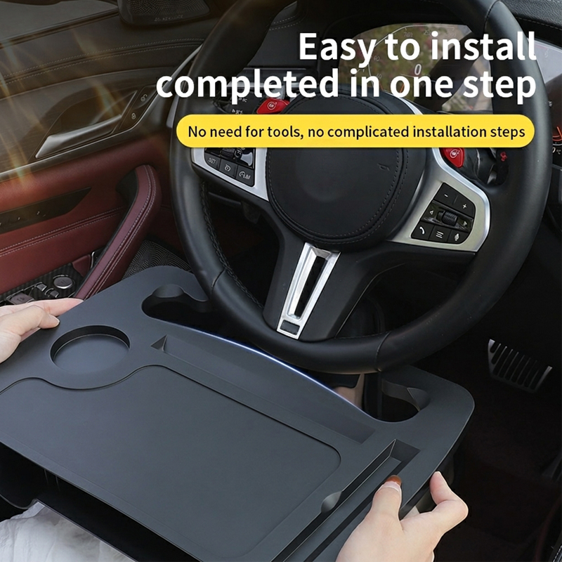 SEAMETAL Car Steering Wheel Ta - đánh giá và giá Laptop Accessories Table