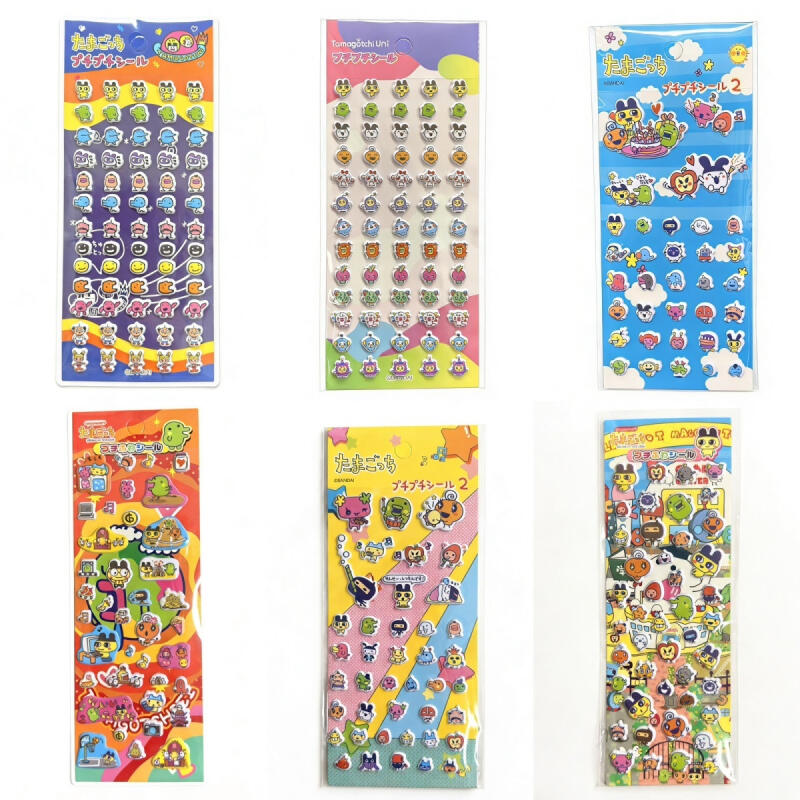 6Pcs Tamagotchi Cartoon Bubble - đánh giá và giá Laptop Editing Accessories