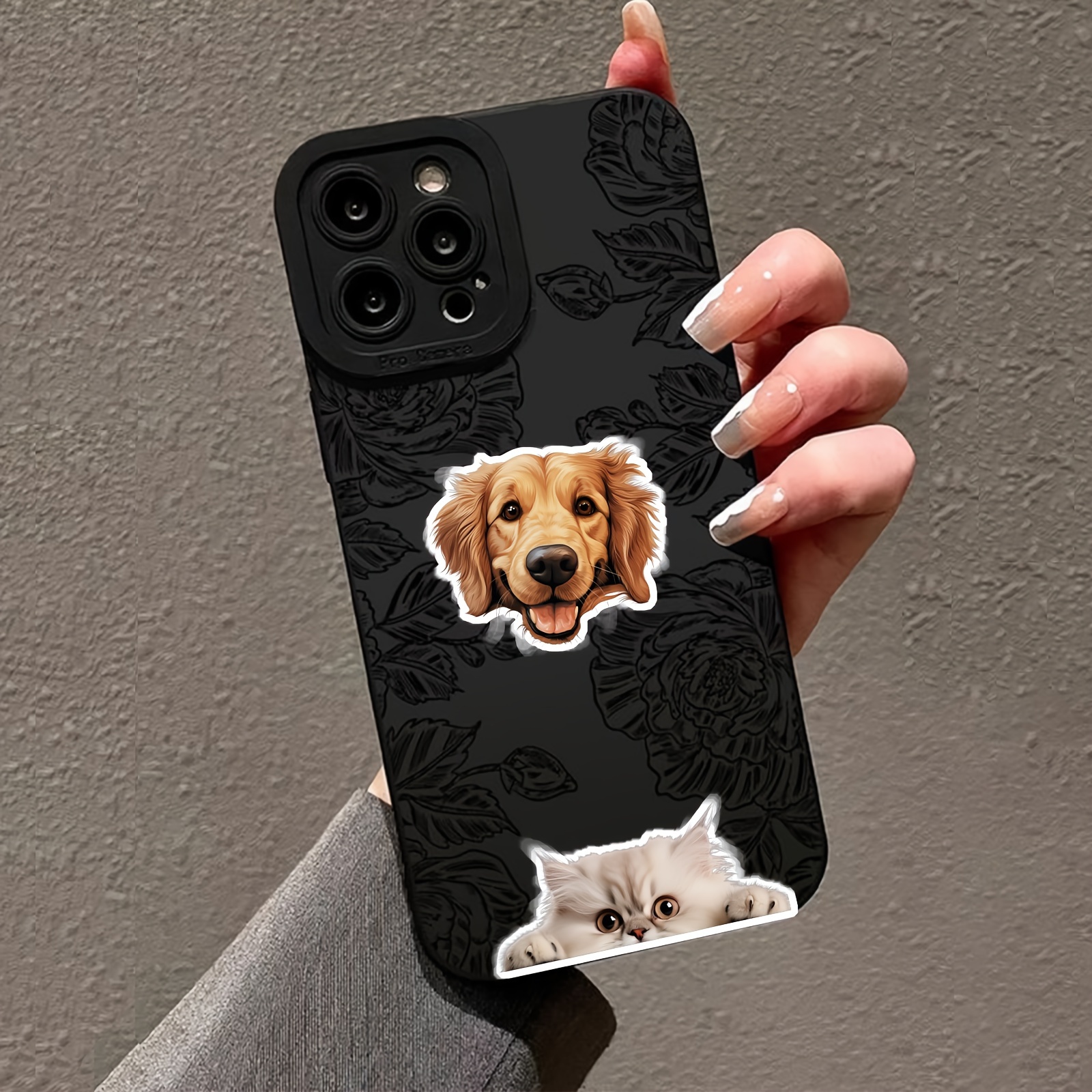 50pcs/Bag Fun Cat Dog Stickers - đánh giá và giá Laptop Accessories Organizer Bag