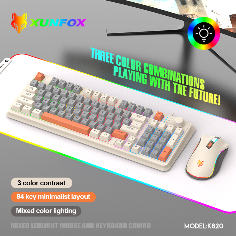 K820 USB Wired Game Keyboard M - đánh giá và giá Laptop Accessories Women