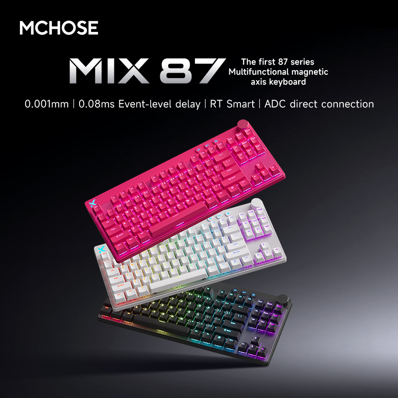 Mchose Mix87 Magnetic Swtich K - đánh giá và giá Laptop Accessories Productivity