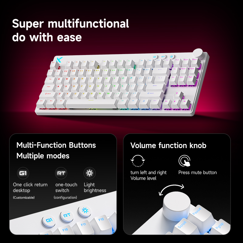 Mchose Mix87 Magnetic Swtich K - đánh giá và giá Laptop Accessories Productivity