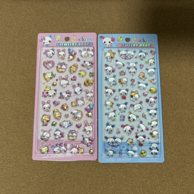 2Pcs Retro Pink and Blue Rabbi - đánh giá và giá Laptop Editing Accessories