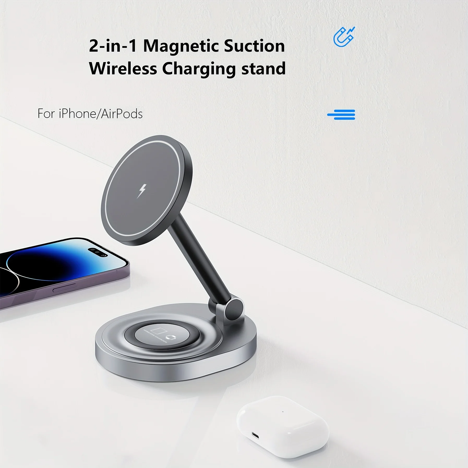 2 In 1 Magnetic Wireless Charg - đánh giá và giá Usb C Docking Hub