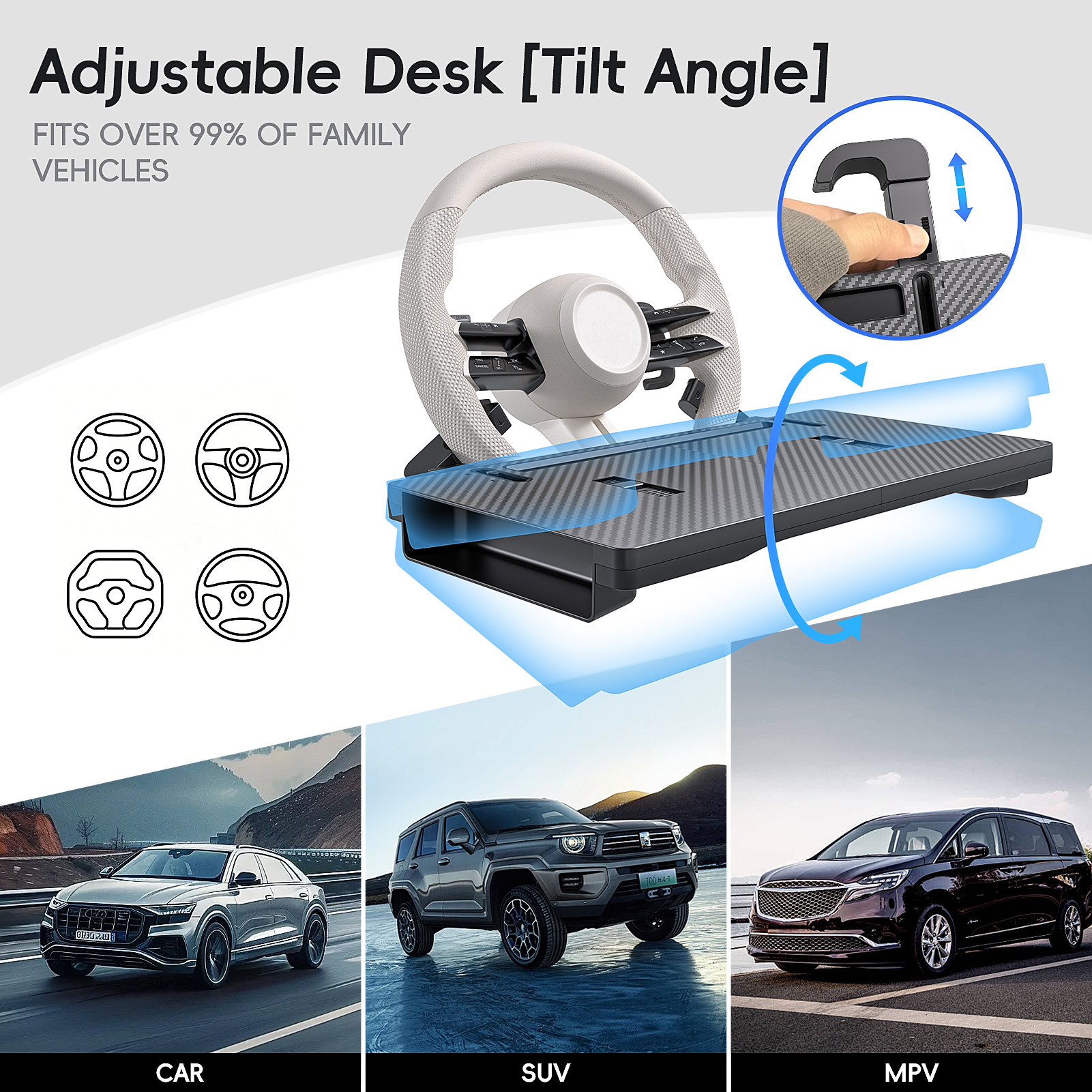 High-Grade Universal Car Steer - đánh giá và giá Laptop Accessories Table