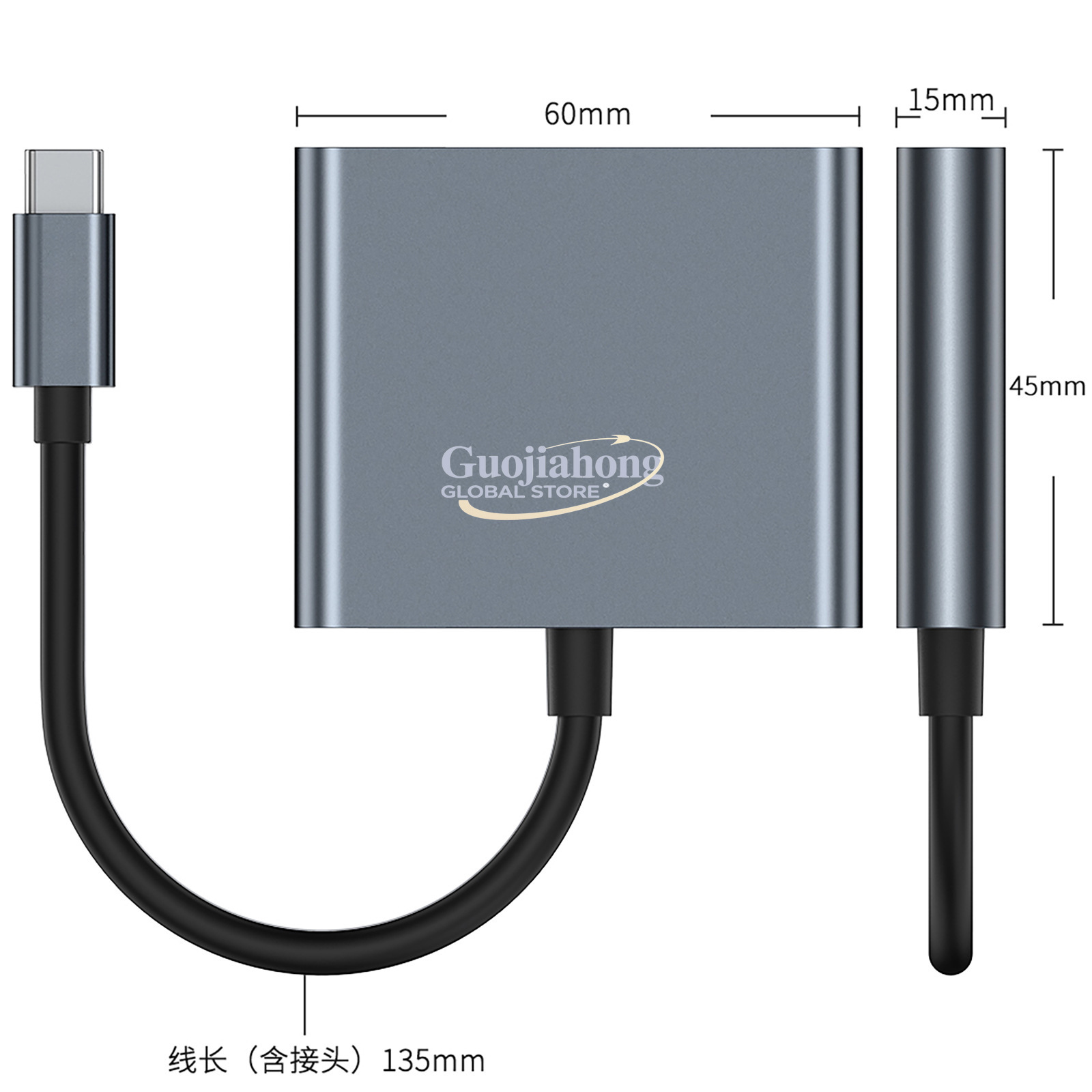 Cross-border usb-c to hd three - đánh giá và giá Usb C Docking Hub