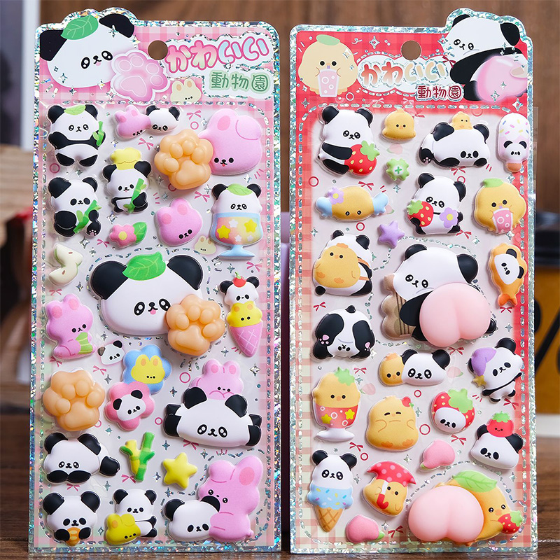 Cute Panda Chick 3D Puffy Peac - đánh giá và giá Laptop Editing Accessories