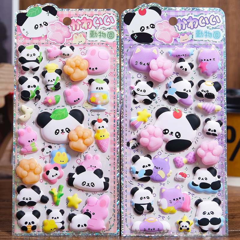 Cute Panda Chick 3D Puffy Peac - đánh giá và giá Laptop Editing Accessories