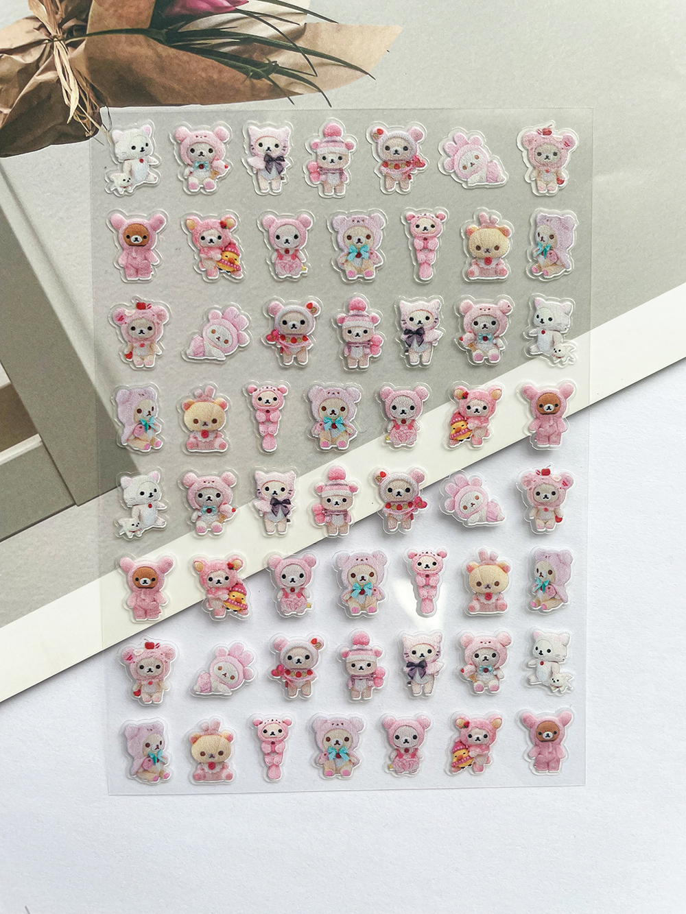 Mini Kawaii Rilakkuma Pvc Post - đánh giá và giá Laptop Accessories Aesthetic
