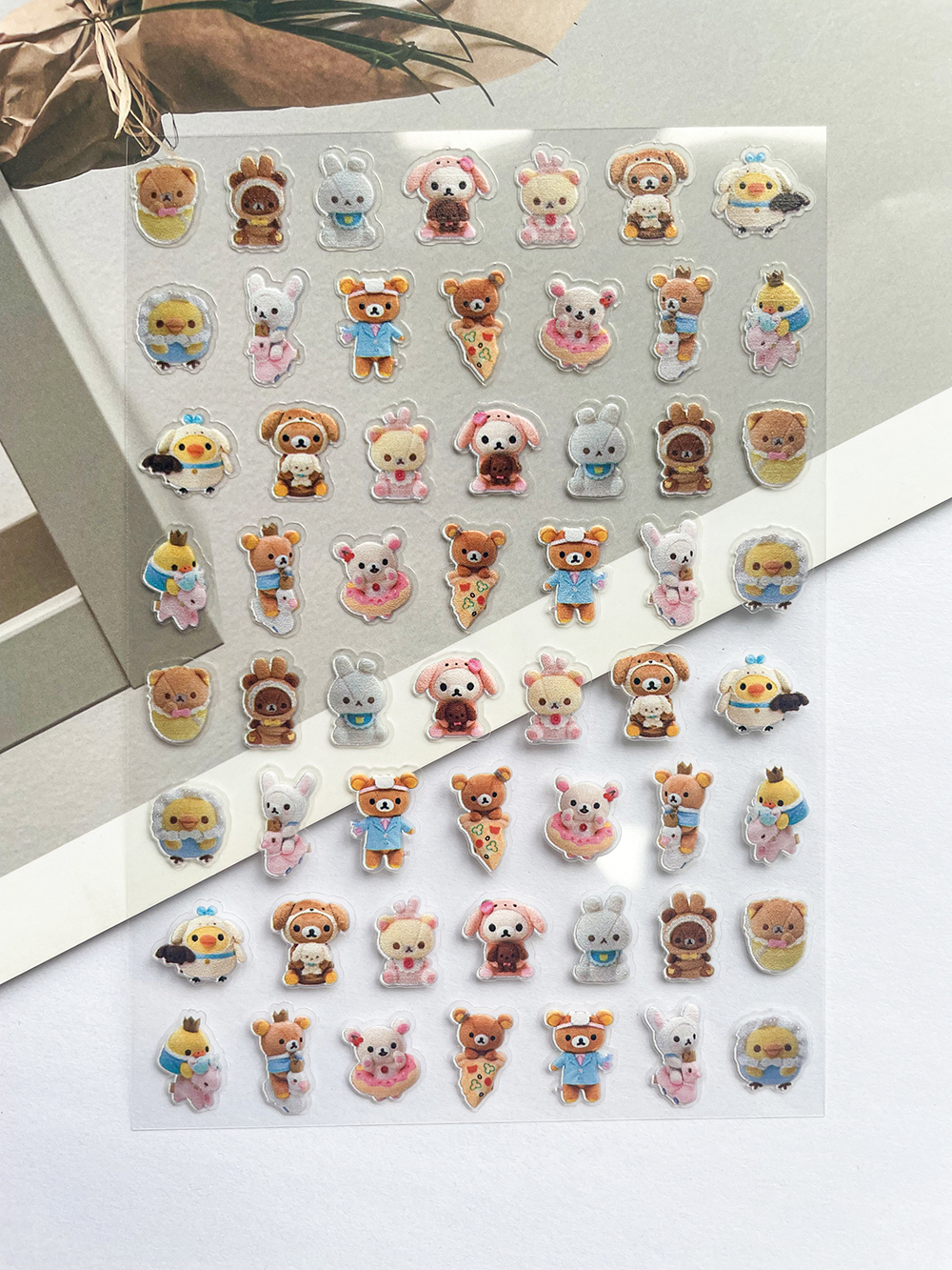 Mini Kawaii Rilakkuma Pvc Post - đánh giá và giá Laptop Accessories Aesthetic