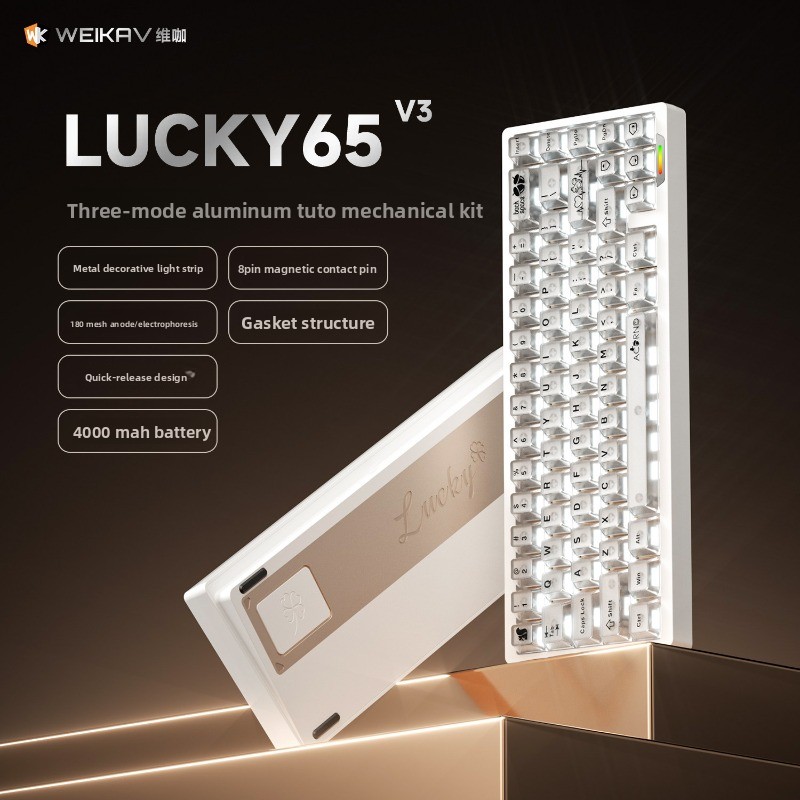 WEIKAV Lucky65 V3 Aluminum All - đánh giá và giá Laptop Accessories Productivity