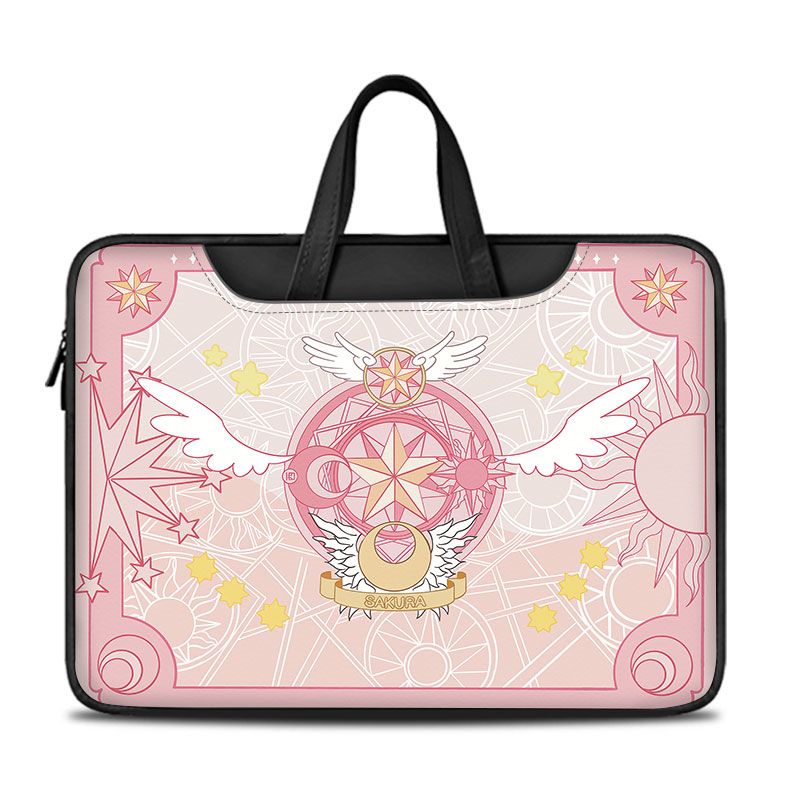 Card Captor Sakura laptop bag, - đánh giá và giá Laptop Accessories Organizer Bag