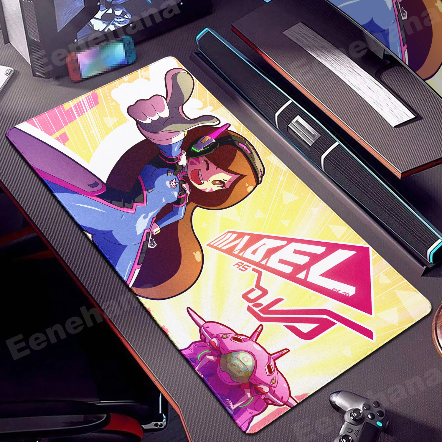 Large Overwatch PC Gamer Cabin - đánh giá và giá Laptop Accessories Pink