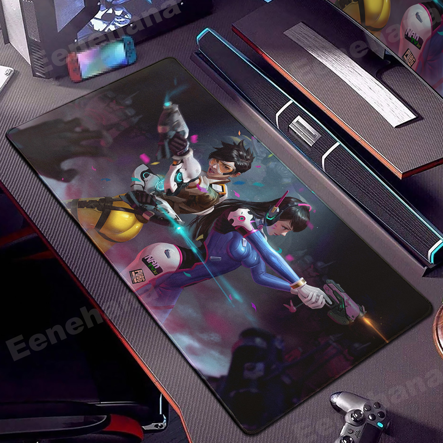 Large Overwatch PC Gamer Cabin - đánh giá và giá Laptop Accessories Pink