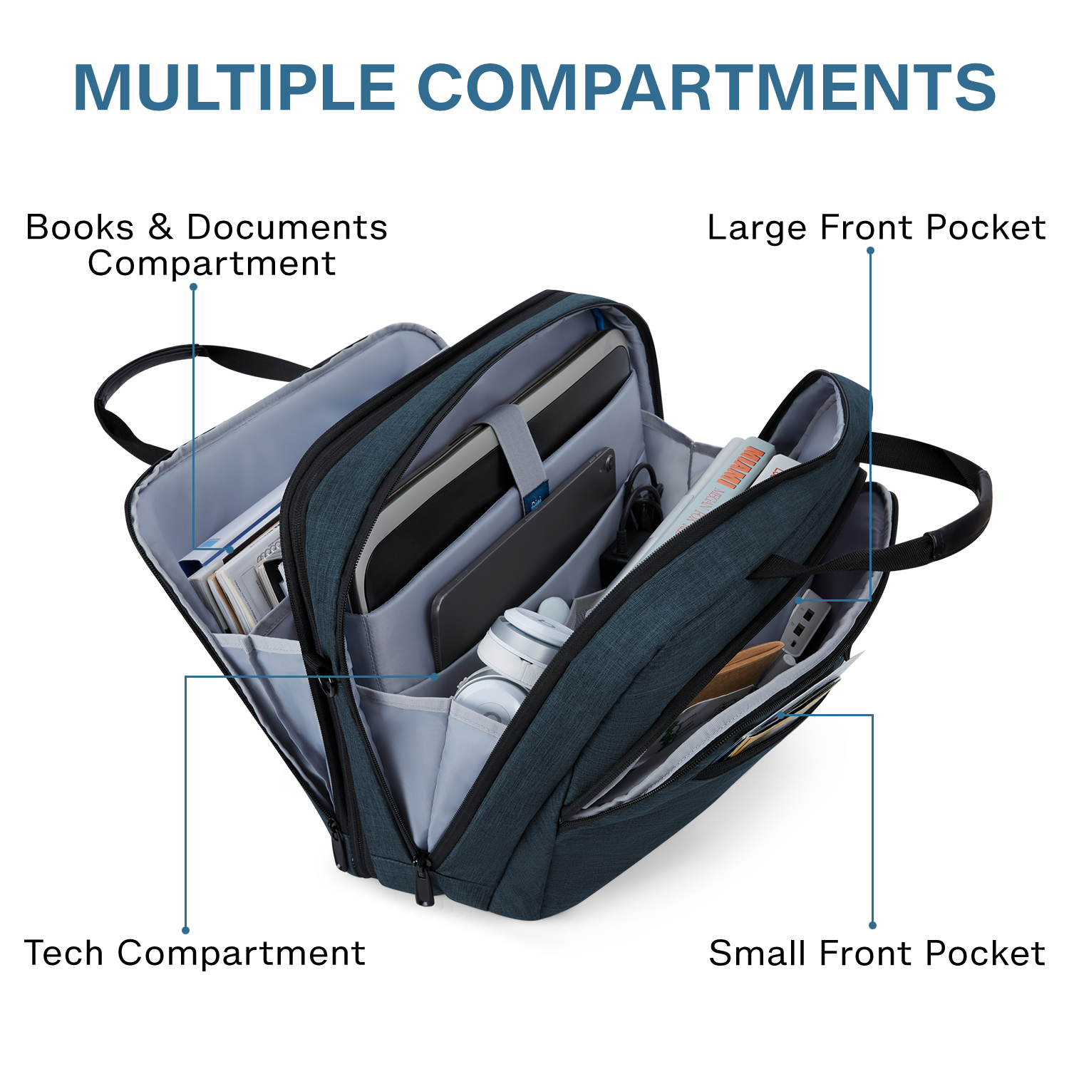 BAGSMART 17.3 Inch Laptop Bag  - đánh giá và giá Laptop Accessories Women